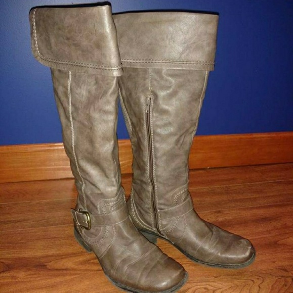 Tall Foldover Boots - Picture 1 of 7